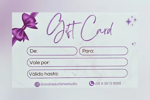 Gift Card Tarjeta de Regalo 80.000
